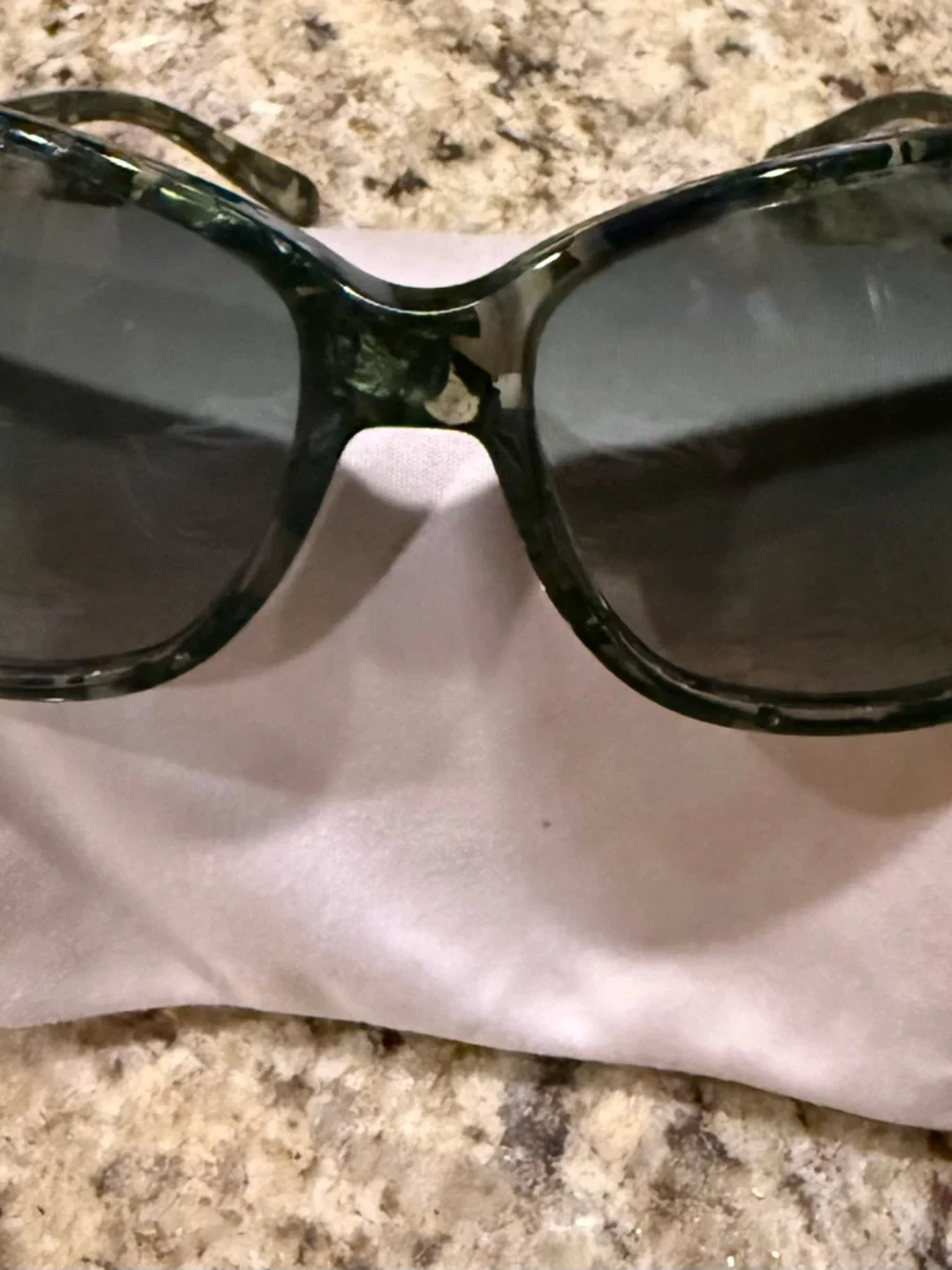 Tory Burch Green Tortoiseshell Oversized Women's Sunglasses Model TY7054 - Picture 5 of 13